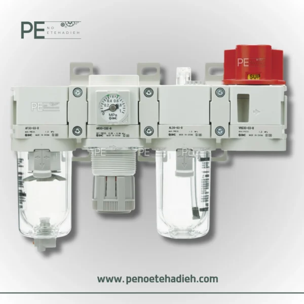 کاتالوگ واحد مراقبت پنوماتیکی SMC ژاپن